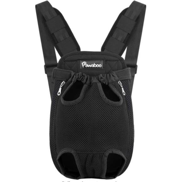 Pawaboo Pet Carrier Backpack, Adjustable Pet Front Cat Dog Carrier Backpack Trav - Picture 1 of 3